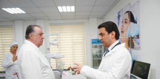 Opening of Diagnostic, Treatment and Education Center of the Tajik National University in Dushanbe